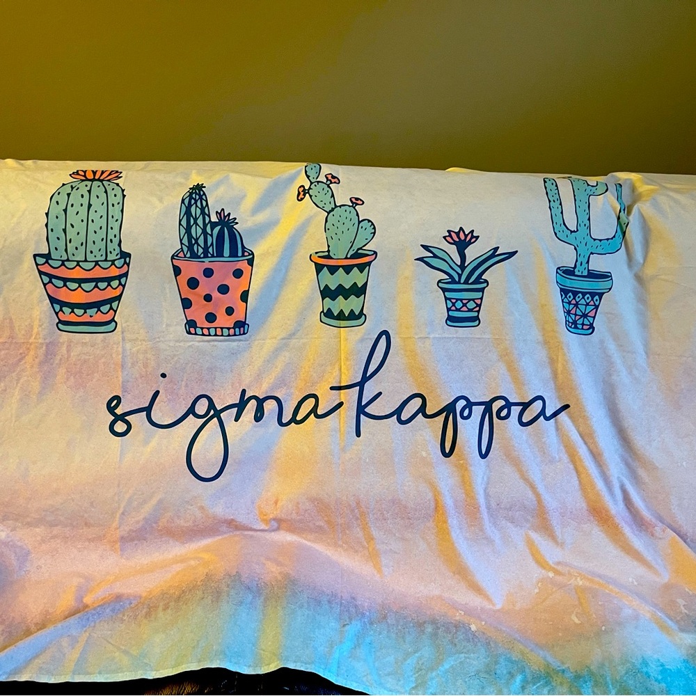 Sigma kappa wall hanging super cute!